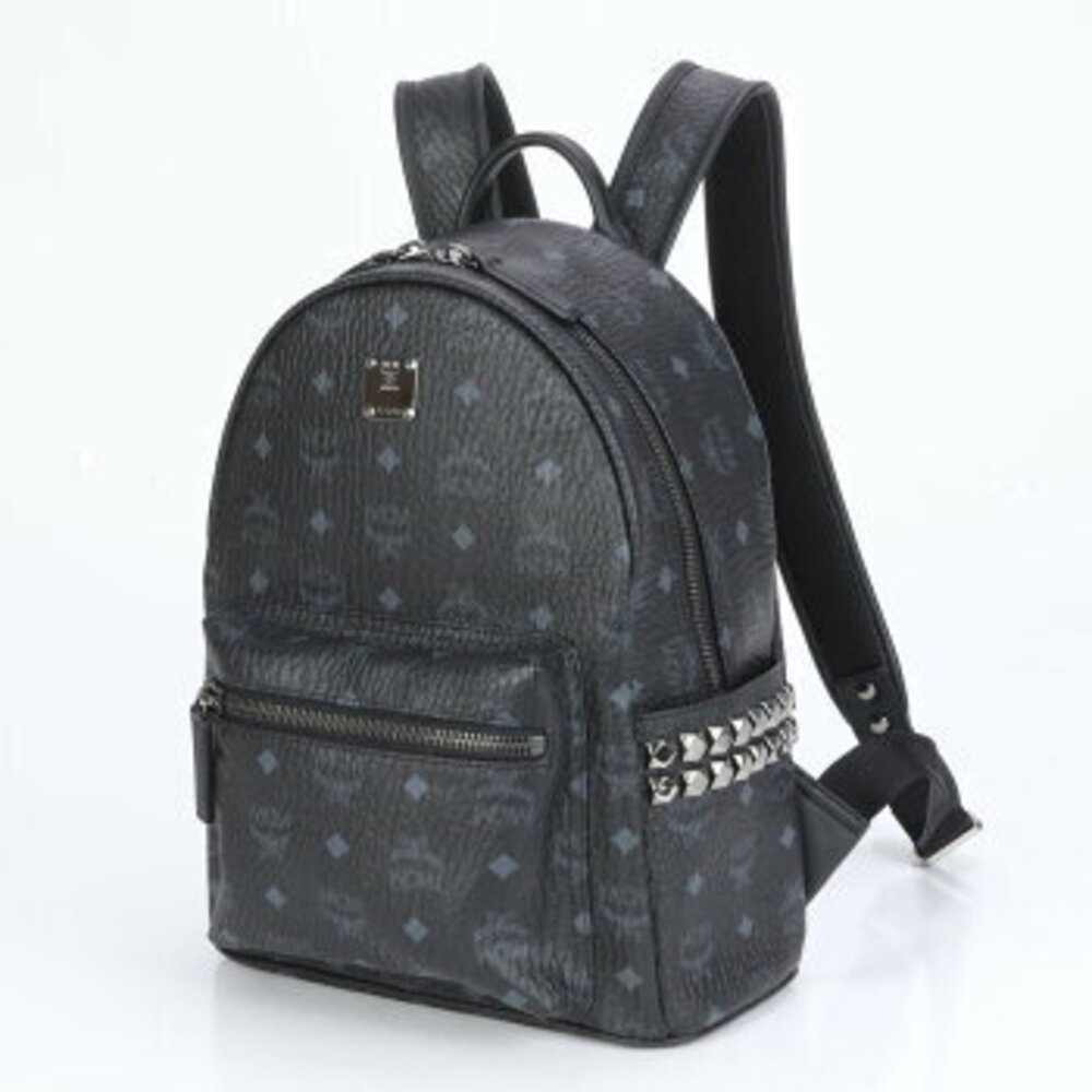 Mcm Stud Visetos Side Rucksack Stark